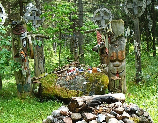 Kuva: Vigala Sassi loitsuplats Saaremaal